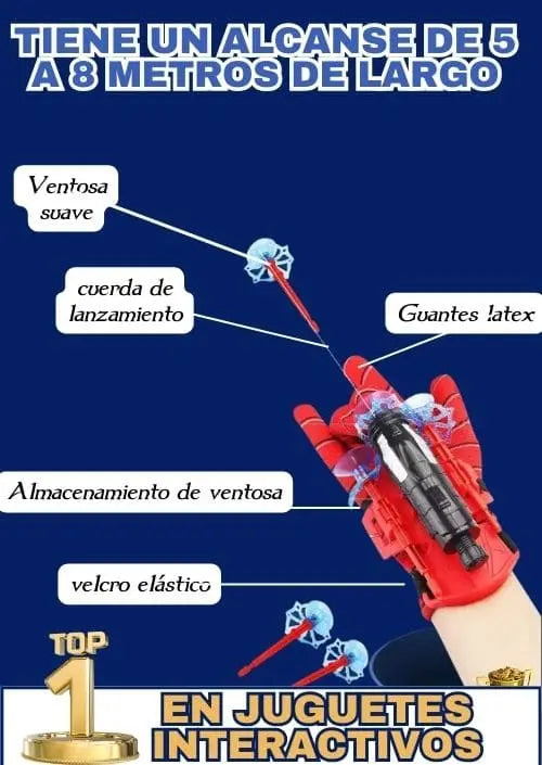 GUANTE LANZA TELARAÑA
