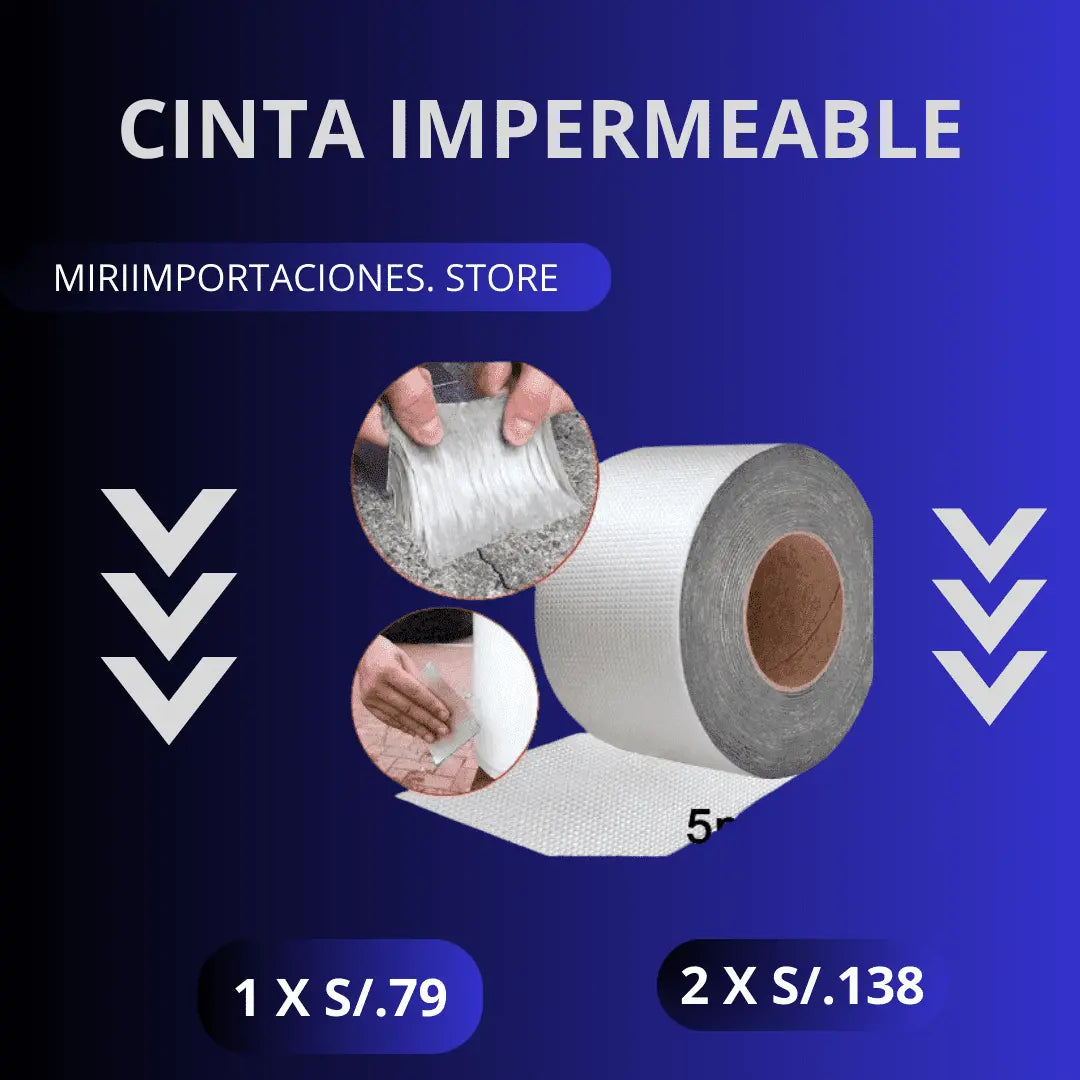 cinta impermeable