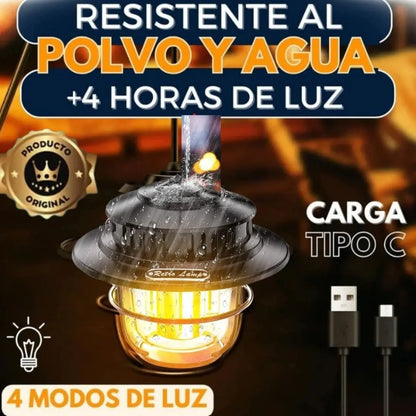 LAMPARA COLGANTE DE CAMPAMENTO