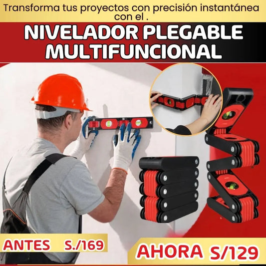 NIVELADOR PLEGABLE MAGNÉTICO