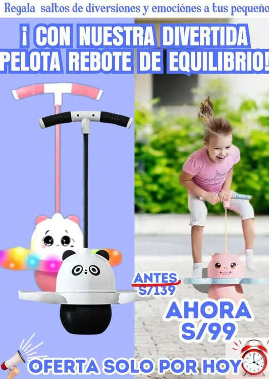PELOTA REBOTE DE EQUILIBRIO